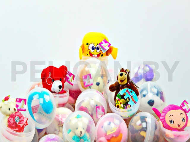 МИКС КАПСУЛ С ИГРУШКАМИ ДЛЯ АТТРАКЦИОНОВ