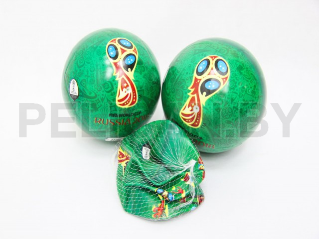 МЯЧ ЗЕЛЕНЫЙ С ПРИНТОМ