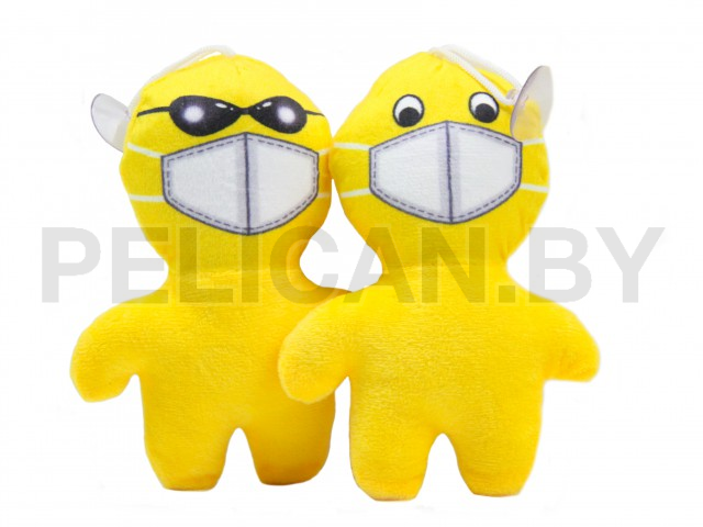 ЧЕЛОВЕЧЕК СМАЙЛИК В МАСКЕ