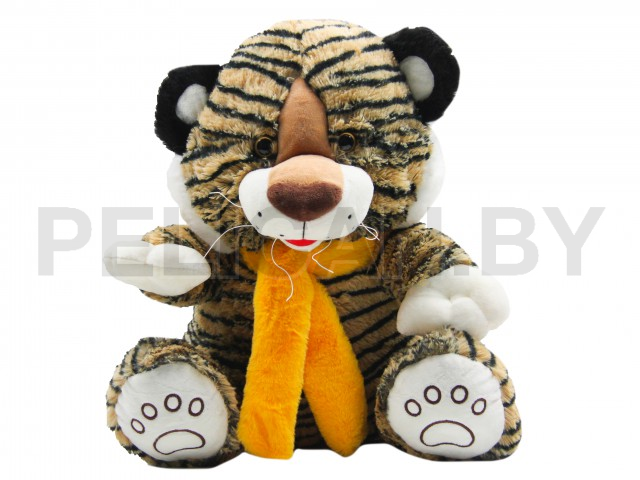 ТИГРЕНОК В ШАРФИКЕ КОРИЧНЕВЫЙ