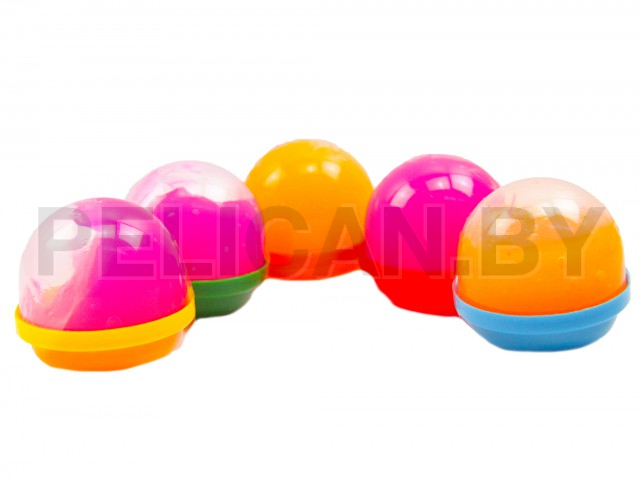 КАПСУЛА СО СЛАЙМОМ НЕОН(45мм)