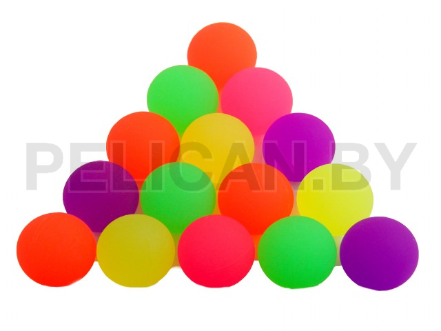 МЯЧИК ПРЫГУН НЕОНОВЫЙ 32мм