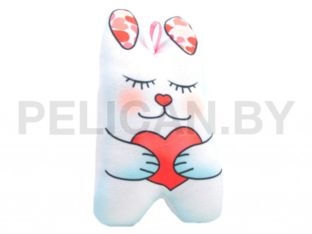 ЗАЙКА МИЛЫЙ С СЕРДЕЧКОМ