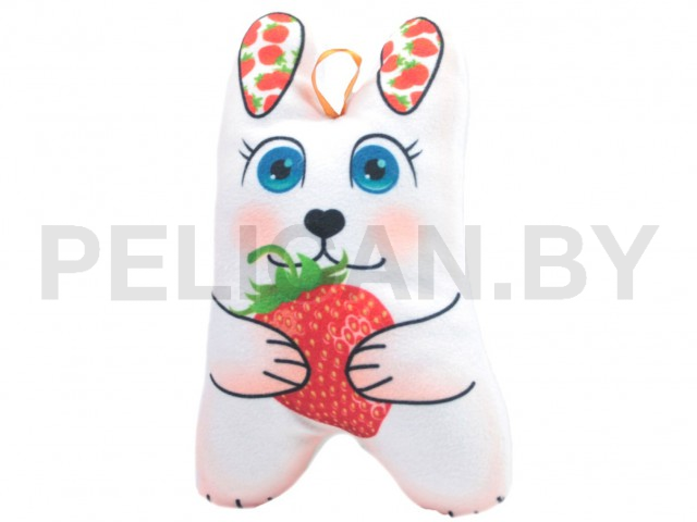 ЗАЙКА МИЛАЯ С КЛУБНИЧКОЙ