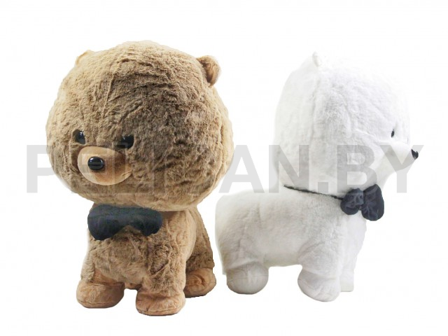 ШПИЦ ШОКОЛАДНЫЙ С БАНТОМ