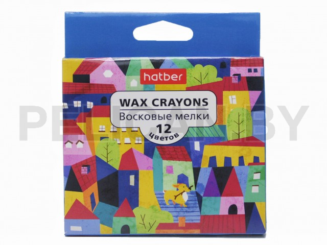 ВОСКОВЫЕ МЕЛКИ 12ЦВЕТОВ