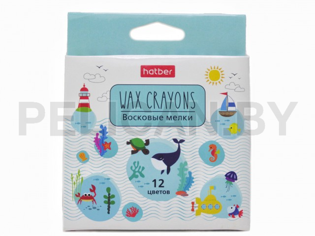 ВОСКОВЫЕ МЕЛКИ 12ЦВЕТОВ