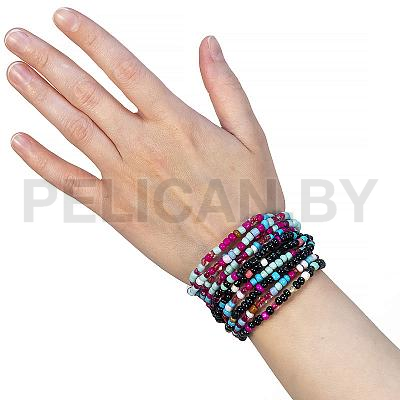 Игрушки для капсул 34 мм 'Разноцветные бусинки'