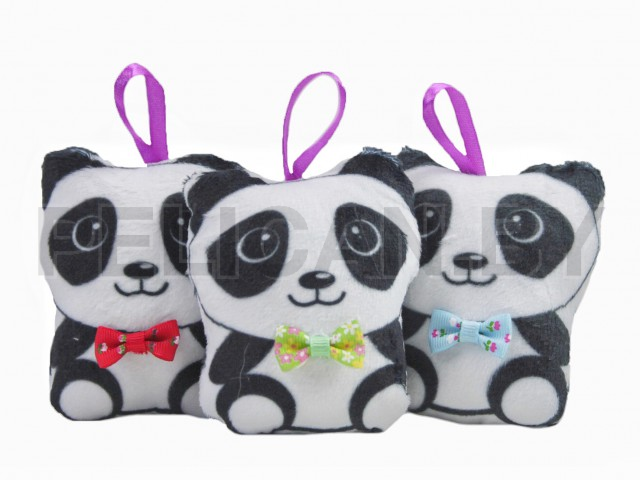 БРЕЛОК ПАНДА С БАНТИКОМ