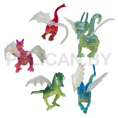 Игрушки для капсул 45 мм 'Летучие драконы'
